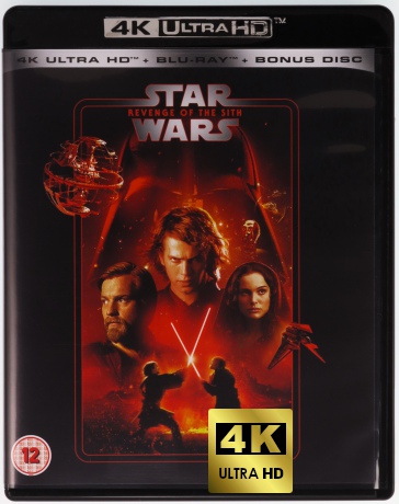 Star Wars: Episode III - Revenge of the Sith (Gwiezdne wojny: Część III - Zemsta Sithów) [Blu-Ray 4K]+[Blu-Ray]