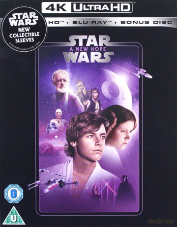 Star Wars: Episode IV - A New Hope (Gwiezdne wojny: Część IV - Nowa nadzieja) [Blu-Ray 4K]+[Blu-Ray]