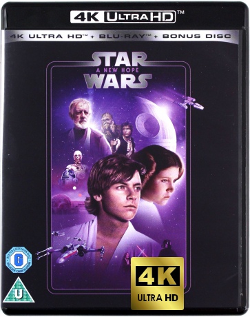 Star Wars: Episode IV - A New Hope (Gwiezdne wojny: Część IV - Nowa nadzieja) [Blu-Ray 4K]+[Blu-Ray]