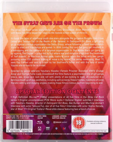 Stray Cat Rock Collection [2xBlu-Ray]
