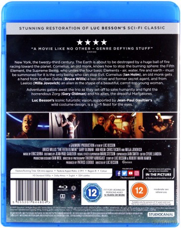 The Fifth Element (Piąty element) [Blu-Ray]