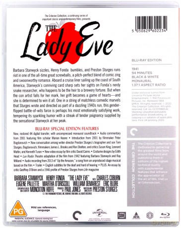 The Lady Eve [Blu-Ray]