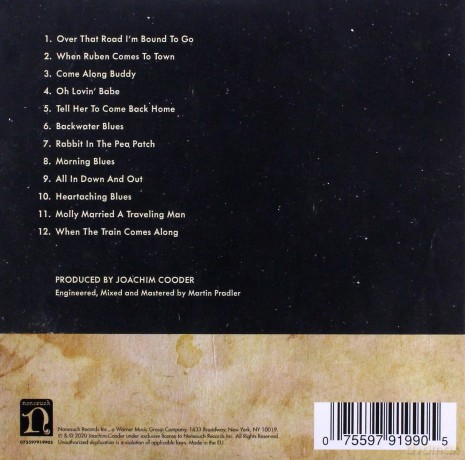 Joachim Cooder: Over That Road I'm Bound [CD]