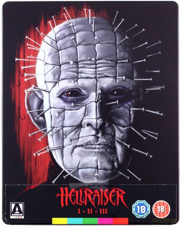 Hellraiser 1-3 (Wysłannik piekieł) (steelbook) [3xBlu-Ray]