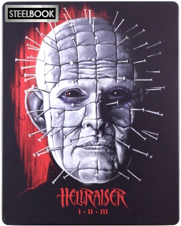 Hellraiser 1-3 (Wysłannik piekieł) (steelbook) [3xBlu-Ray]