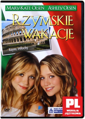 Mary-Kate i Ashley: Rzymskie wakacje [DVD]