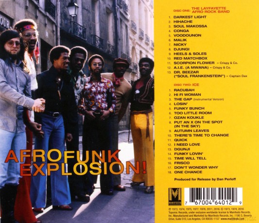 Lafayette Afro Rock Band Vs. Ice: Afro Funk Explosion! [2CD]
