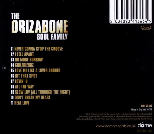 Drizabone Soul Family: All The Way [CD]