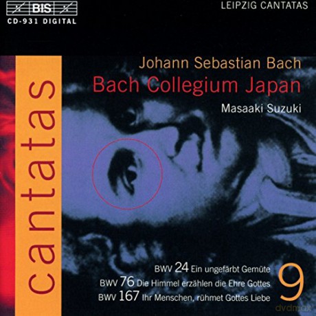 Bach Collegium Japansuzuki: Bachcantatas Vol 9 [CD]