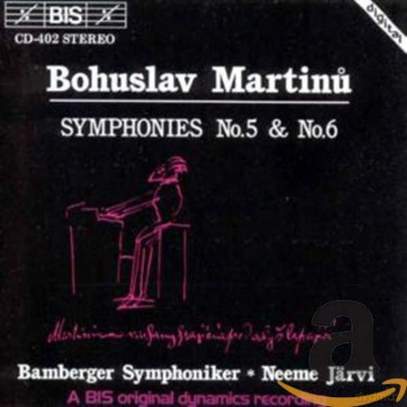 Martinu: Bamberger Simn Jarvi [CD]