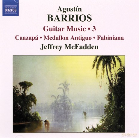 Jeffrey Mcfadden: Barriosguitar Music Vol 3 [CD]