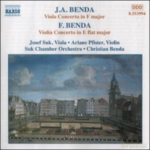 Sukpfisterbenda: Bendaviola Violin Concs [CD]