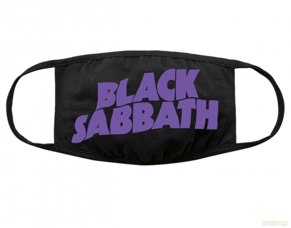 Black Sabbath: Black Sabbath Wavy maseczka ochronna