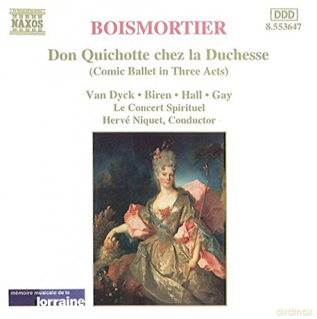 Van Dyckhallgayniquet: Boismortierdon Quichotte Chez La Duches [CD]
