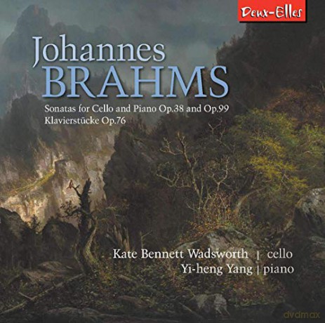 Kate Bennett Wadsworth: Brahms Sonatas For Cello And Piano [CD]