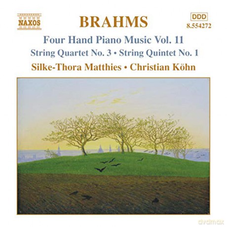Matthieskohn: Brahmsfour Hand Piano Music Vol 11 [CD]