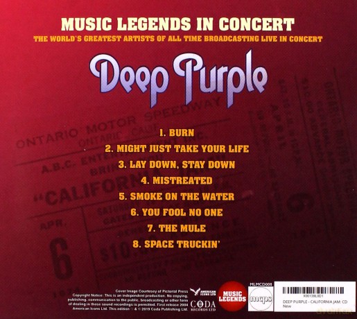 Deep Purple: California Jam [CD]