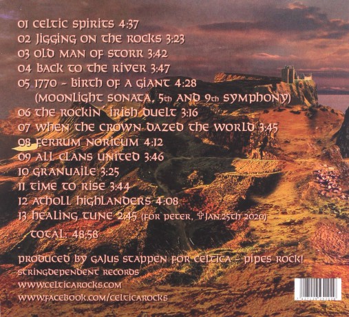 Celtica - Pipes Rock!: Celtic Spirits [CD]