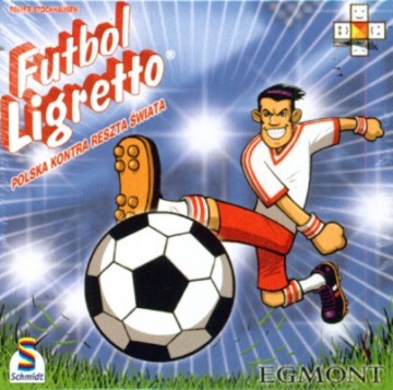 Futbol Ligretto Gra Planszowa (twarda) [KSIĄŻKA]
