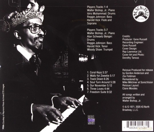 Walter Bishop Jr.: Coral Keys (Remastered) [CD]