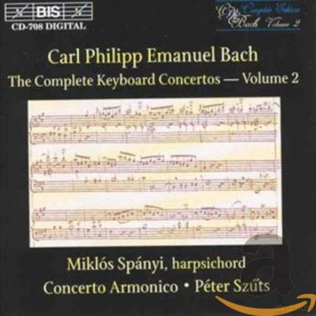 Miklos Spanyi: Cpe Bachcomplete Keyboard Ctos 2 [CD]