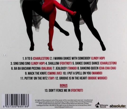 Puppini Sisters: Dance Dance Dance (Feat. The Pasadena Roof Orchestra) [CD]