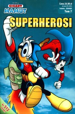 Gigant Mamut: (07) Superherosi [KSIĄŻKA]