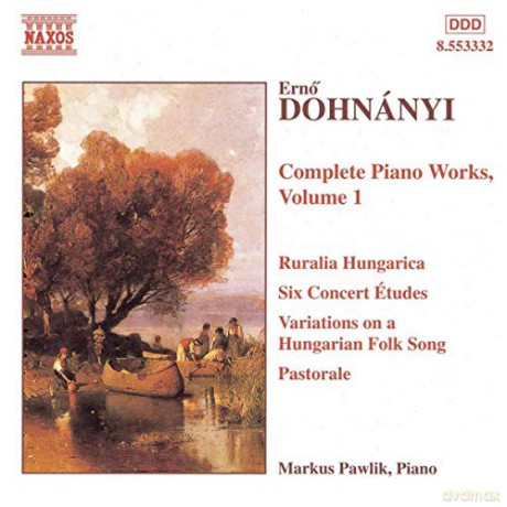 Markus Pawlik: Dohnanyicomplete Piano Works Vol 1 [CD]