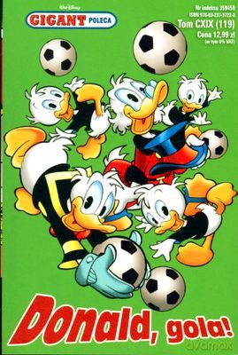 Gigant Poleca: (119) Donald Gola! (broszurowa) [KSIĄŻKA]