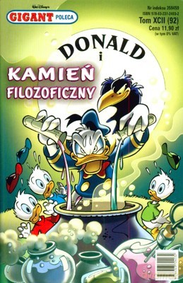 Gigant Poleca: (92) Donald i Kamień Filozoficzny [KSIĄŻKA]