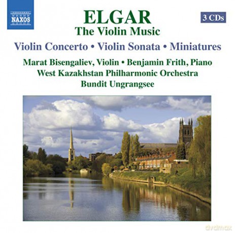 West Kazakhstan Poungrangsee: Elgarthe Violin Music [3CD]