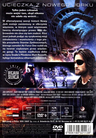 Ucieczka z Nowego Jorku (Kino Światowe) [DVD]
