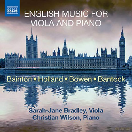 Bradleywilson: English Music For Viola Piano [CD]