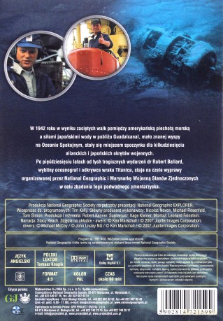 National Geographic: Zatopiona flota Guadalcanal [DVD]