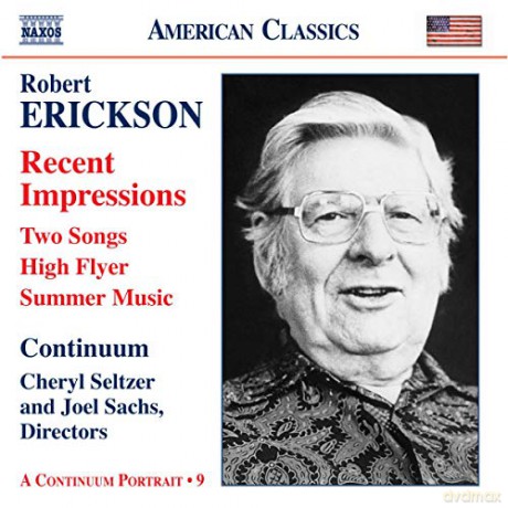 Continuum: Ericksonorchestralchamber Vocal [CD]