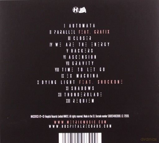 Metrik: Ex Machina [CD]