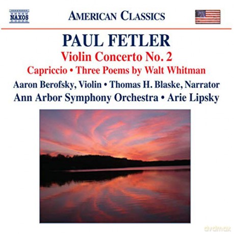Berofskyann Arbor Solipsky: Fetlerviolin Concerto No 2 [CD]