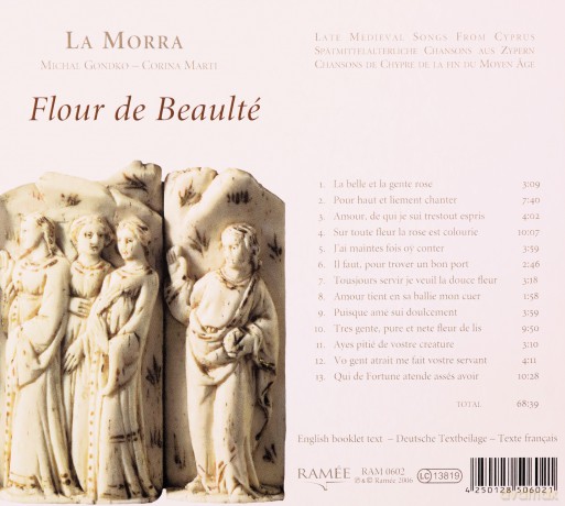 Gondko Marti La Morra: Flour De Beaulte Late Medieval Songs Fr [CD]