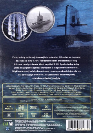 National Geographic: Zaginione łodzie podwodne [DVD]