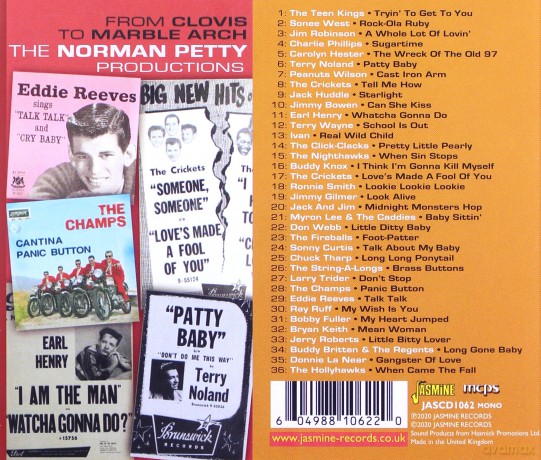 From Clovis To Marble Arch - The Norman Petty Productions [CD]