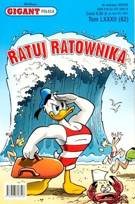 Gigant Poleca: (82) Ratuj Ratownika Tom 82 [KSIĄŻKA]