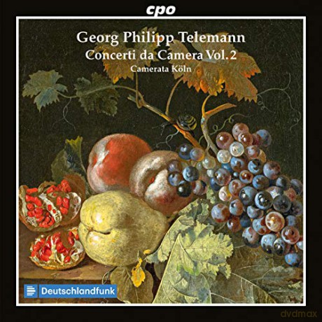 Camerata Koln: George Philipp Telemann: Concerti Da Camera Vol.2 [CD]