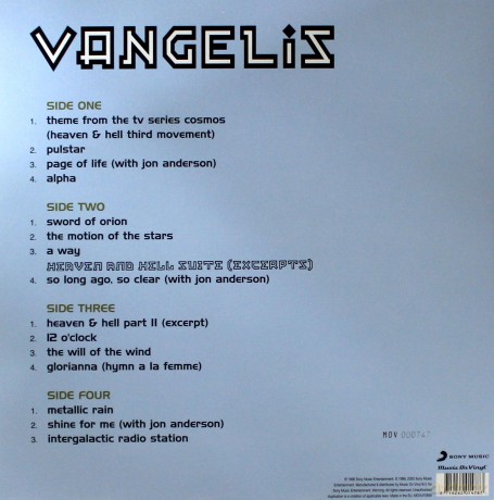 Vangelis: Gift (Silver) [2xWinyl]