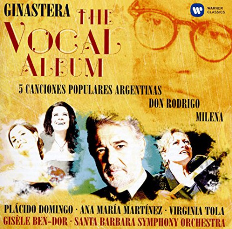 Santa Barbara Sym Or/Ben-Dor: Ginastera - The Vocal Album [CD]