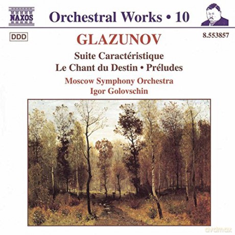 Msogolovschin: Glazunovorchestral Works Vol 10 [CD]