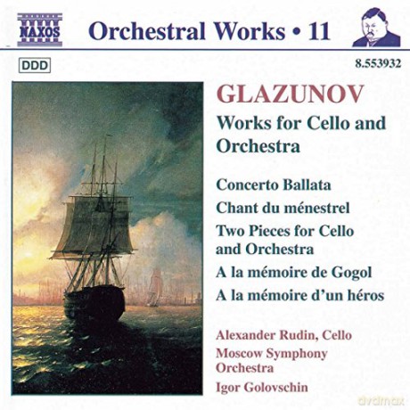 Rudinmoscow Sogolovschin: Glazunovorchestral Works Vol 11 [CD]