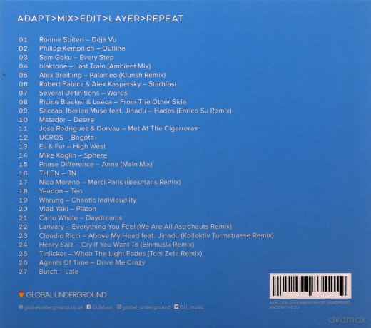 Global Underground: Global Underground: Adapt #4 [CD]