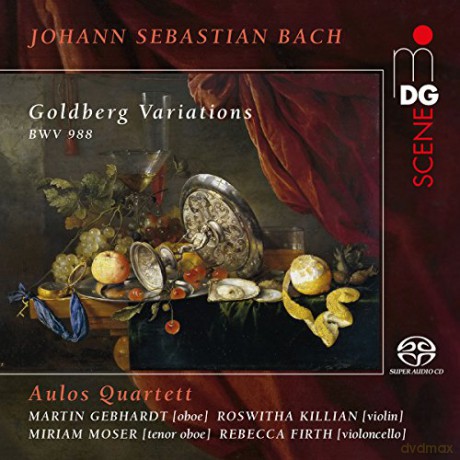 Aulos Quartett: Goldberg Variations Bwv 988 Arr. Josef Rheinberger 1883 [CD]