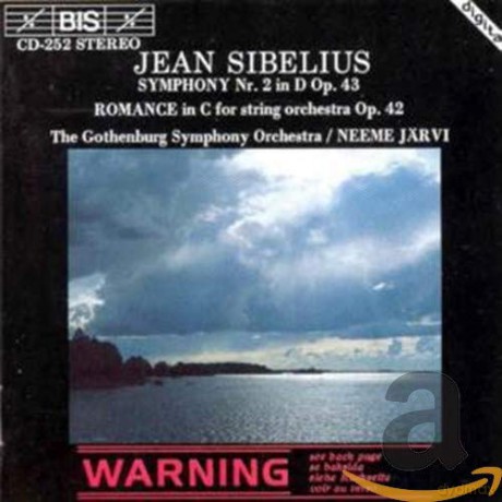 Sibelius: Gothenburg Sojarvi [CD]