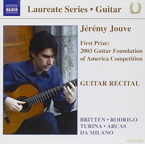 Jeremy Jouve: Guitar Recital [CD]